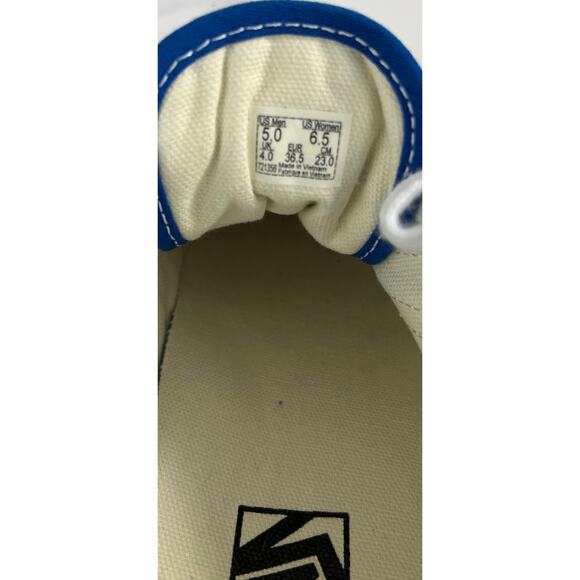 Vans Old Skool Skate Shoes Blue - Picture 9 of 10